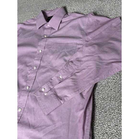 Lauren Ralph Lauren Button Up Men's 16.5 34/35  Pink Classic Fit Non Iron Cotton - Picture 2 of 7